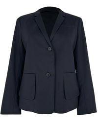 Jil Sander - Preloved Single-Breasted Blazer W/ Pockets - Lyst