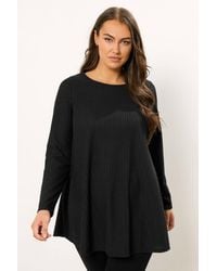 Yours - Soft Touch Long Sleeve Top - Lyst