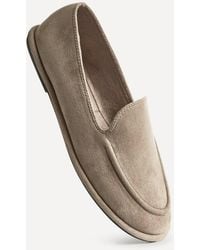 Linzi - Route Faux Suede Loafers - Lyst