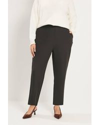 Yours - Darted Waist Trousers - Lyst