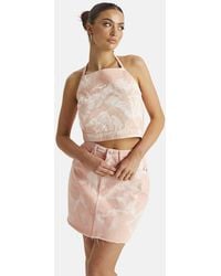 Urban Bliss - Tie Dye Halterneck Top - Lyst