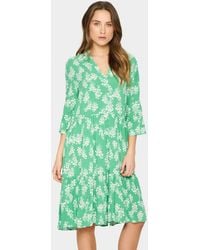 Saint Tropez - Edasz V-Neck Knee Length Dress - Lyst