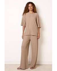 Blue Vanilla - Short Sleeve Round Neck Top - Lyst