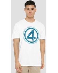 Marvel - Fantastic Four Superhero Team T-Shirt - Lyst