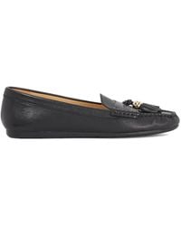 Dune - Wide Fit 'Geen' Leather Loafers - Lyst
