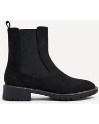 Linzi - Dalston Faux Suede Classic Chelsea Boot - Lyst