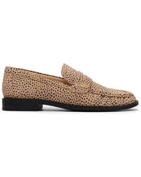 Clarks - Alixea Walk Animal Print Loafers, Slip Ons - Lyst