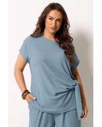 Yours - Side Knot T-Shirt - Lyst