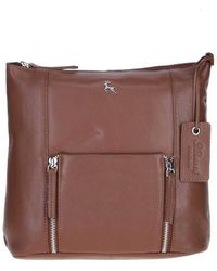 Ashwood Leather - 'Donegal' Practical Real Leather Shoulder Bag - Lyst