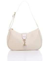 AJVANI - Zip Half Moon Scoop Shoulder Bag - Lyst