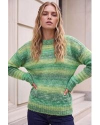 Roman - Spacedye Stripe Crew Neck Jumper - Lyst