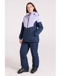 Mountain Warehouse - Thermal Padded Insulation Adjustable Hood Plain Ski Jacket & Pants Set - Lyst