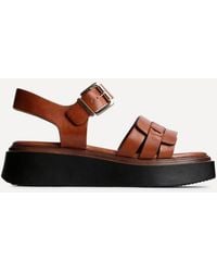 Linzi - Zuri Flatform Sandals - Lyst