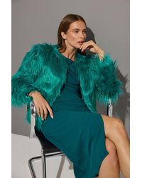 Star by Julien MacDonald - Faux Fur Coat - Lyst
