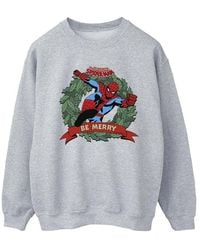 Marvel - Be Merry Sweatshirt - Lyst