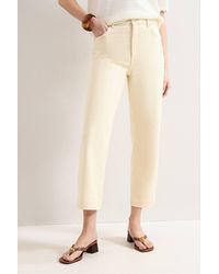 Phase Eight - Lexi Mid Rise Cropped Straight Jeans - Lyst