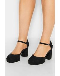 Yours - Extra Wide Fit Court Shoes - Lyst