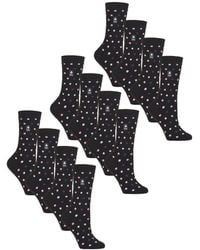 Heat Holders - 12 Pairs Ultra Lite Soft Thermal Socks - Lyst