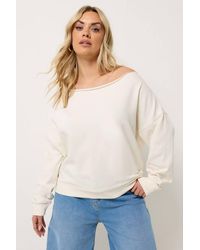 Yours - Shoulder Sweatshirt - Lyst