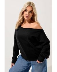 Yours - Shoulder Sweatshirt - Lyst