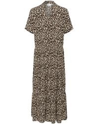 Saint Tropez - Edasz Short Sleeve Maxi Dress - Lyst