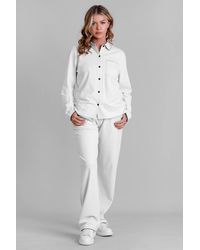 Enorsia - Premium Cotton Long Sleeve Shirts & Pajama Set - Lyst
