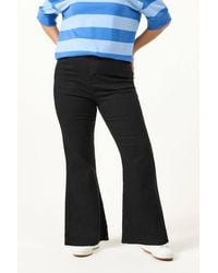 Yours - Flare Stretch Jeans - Lyst