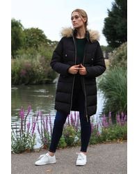 Double Second - Oversized Long Duvet Coat - Lyst