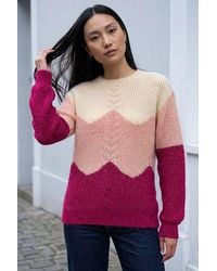 Roman - Fluffy Sparkle Knit Jumper - Lyst