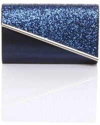 AJVANI - Evening Glitter Metallic Occasion Prom Party Clutch Bag - Lyst