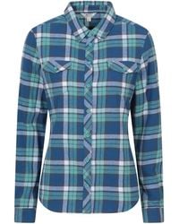 Mountain Warehouse - 'Willow' Brushed Long Sleeved Autumn Cotton Flannel Shirt - Lyst