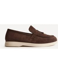 Linzi - Alette Faux Suede Slip On Loafers - Lyst