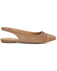 Dune - 'Hanna' Suede Ballet Pumps - Lyst
