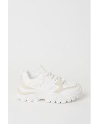Oasis - Kady Two Tone Chunky Trainers - Lyst
