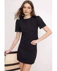 WOVCOR - Minimal Mini Skirt Co-Ord Set - Lyst