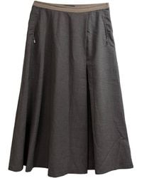 Max Mara - Preloved Weekend A-Line Midi Skirt - Lyst