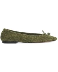 Dune - 'Heat' Suede Ballet Pumps - Lyst