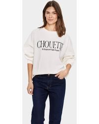 Saint Tropez - Inezsz Long Sleeve Printed Sweatshirt - Lyst