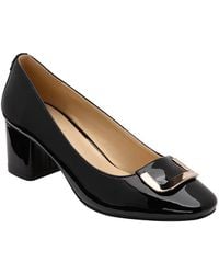 Lotus - 'Aubrey' Block-Heel Court Shoes - Lyst