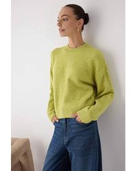 WOVCOR - Alpaca Wool Blend Premium Oversize Knit Sweater - Lyst