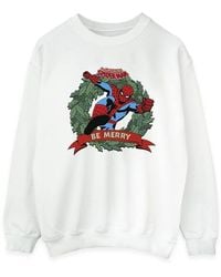Marvel - Be Merry Sweatshirt - Lyst