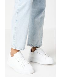 Oasis - Kingsley Platform Lace Up Trainers - Lyst