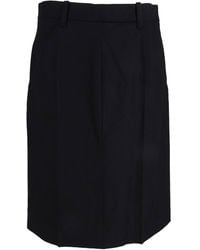 Jil Sander - Preloved Knee Length Skirt - Lyst