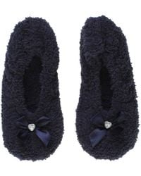 AJVANI - Grip Sole Footsie Sock Slippers - Lyst