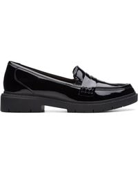 Clarks - Westlynn Ayla Patent Loafers, Slip Ons - Lyst