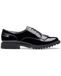 Clarks - Griffin Mabel 2 Patent Derby Shoes, Lace Up - Lyst
