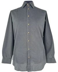 Giorgio Armani - Preloved Le Collezioni Button-Down Shirt - Lyst