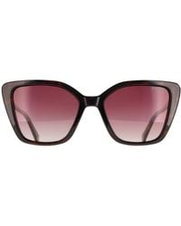Polaroid - Cat Eye Sunglass Havana Burgundy Gradient Polarized Pld 4189/S - Lyst