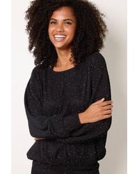 Blue Vanilla - Long Sleeve Round Neck Top - Lyst