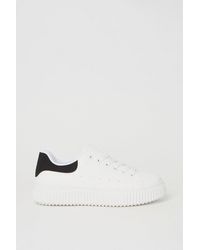 Oasis - Kingsley Platform Lace Up Trainers - Lyst